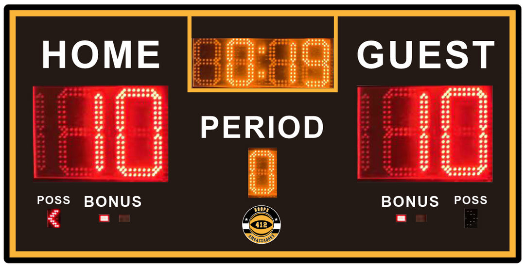 Scoreboard 8'x4'x8"