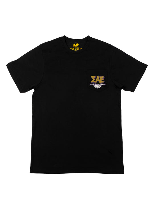 Sigma Alpha Epsilon Unisex Pocket T-Shirt