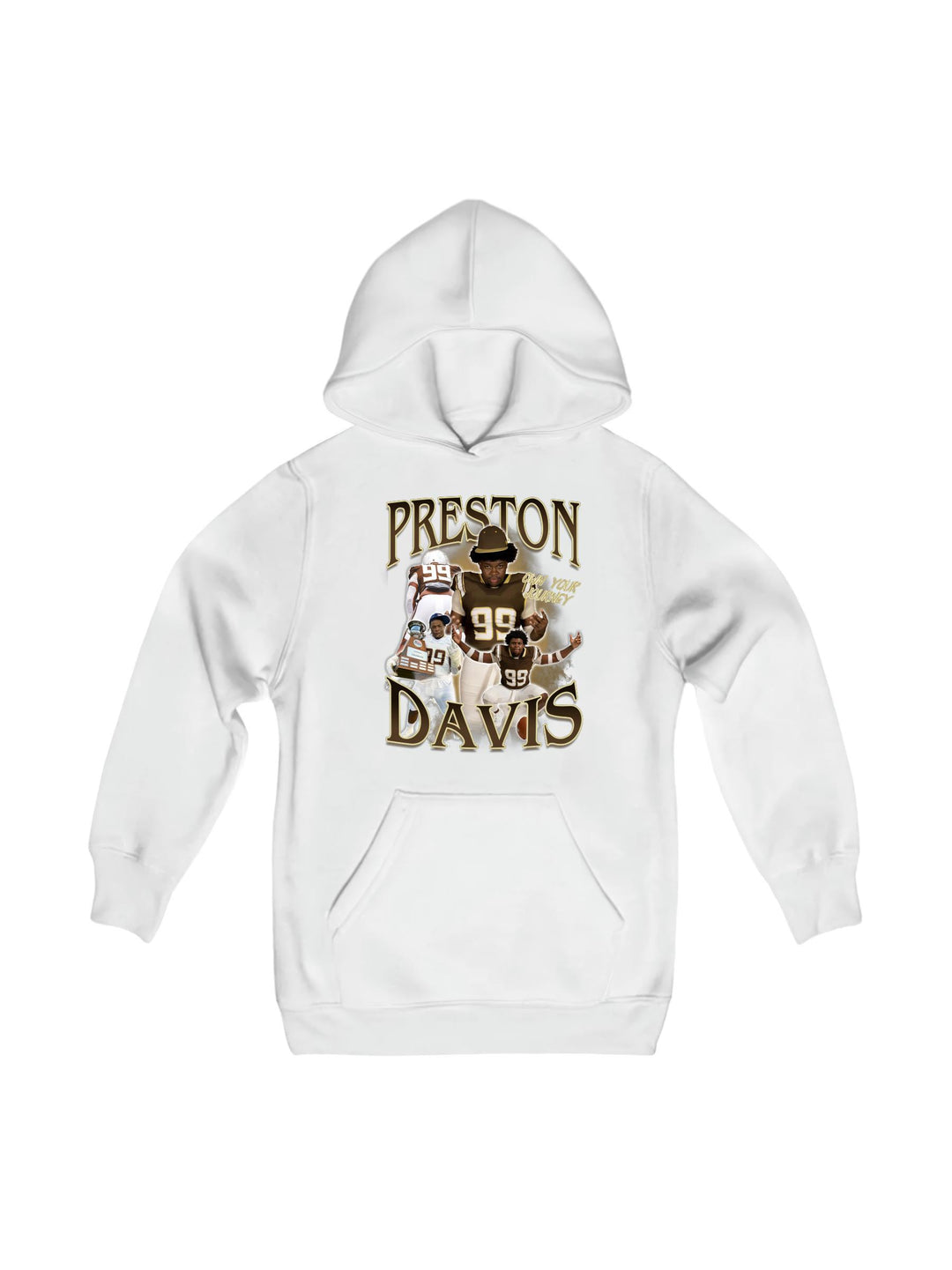 Preston Davis Collage Youth Hoodie