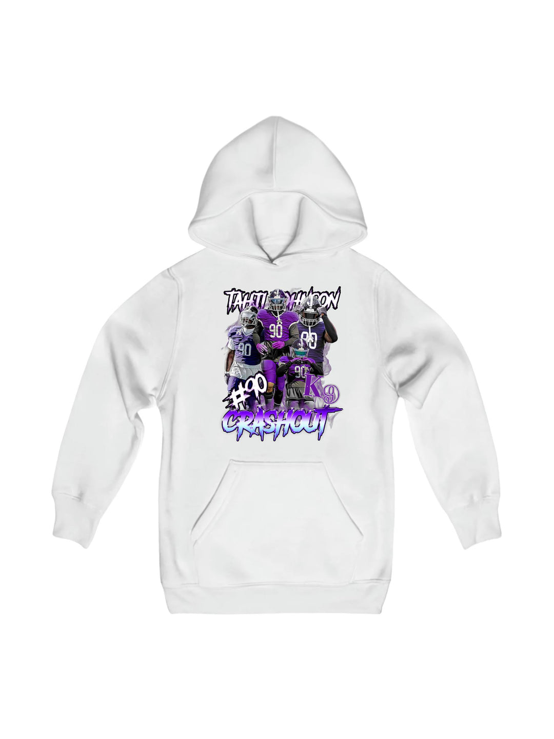 Tahji Johnson Collage Youth Hoodie