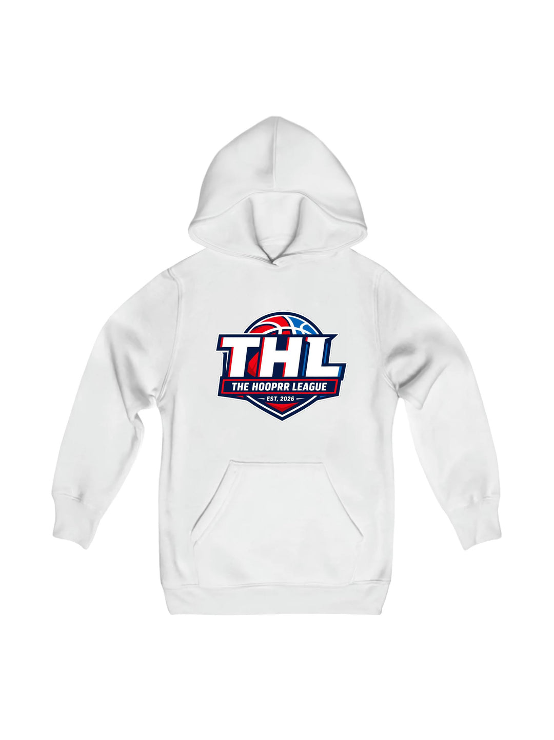 The Hooprr League Logo Youth Hoodie