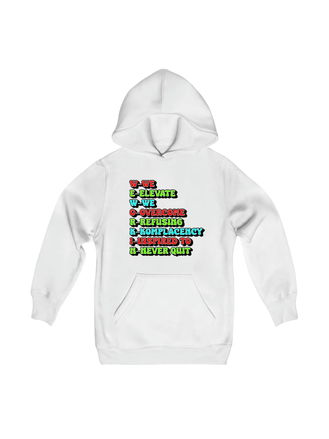 We Workin Exp  Youth Hoodie