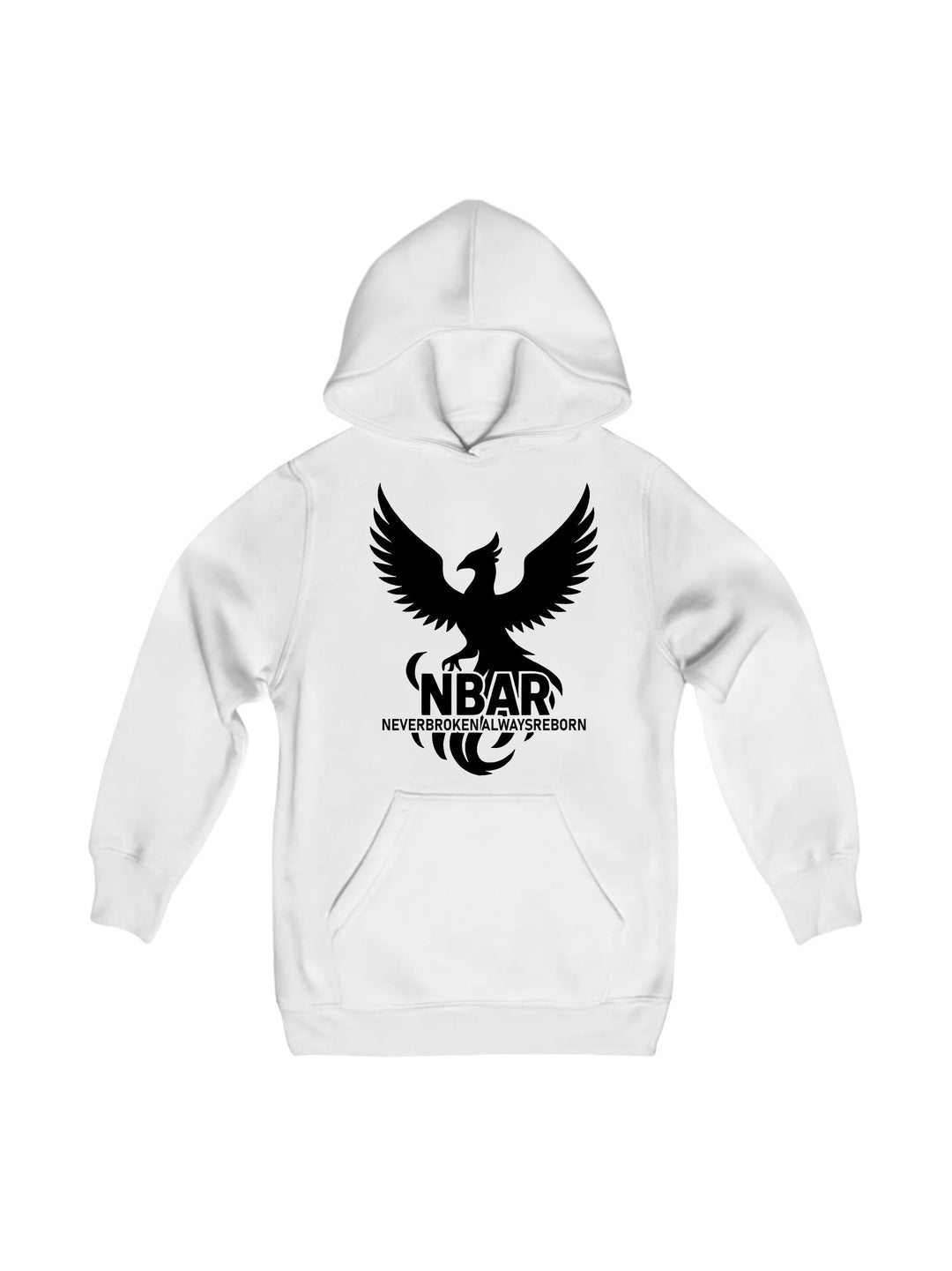 NBAR Logo Black Youth Hoodie