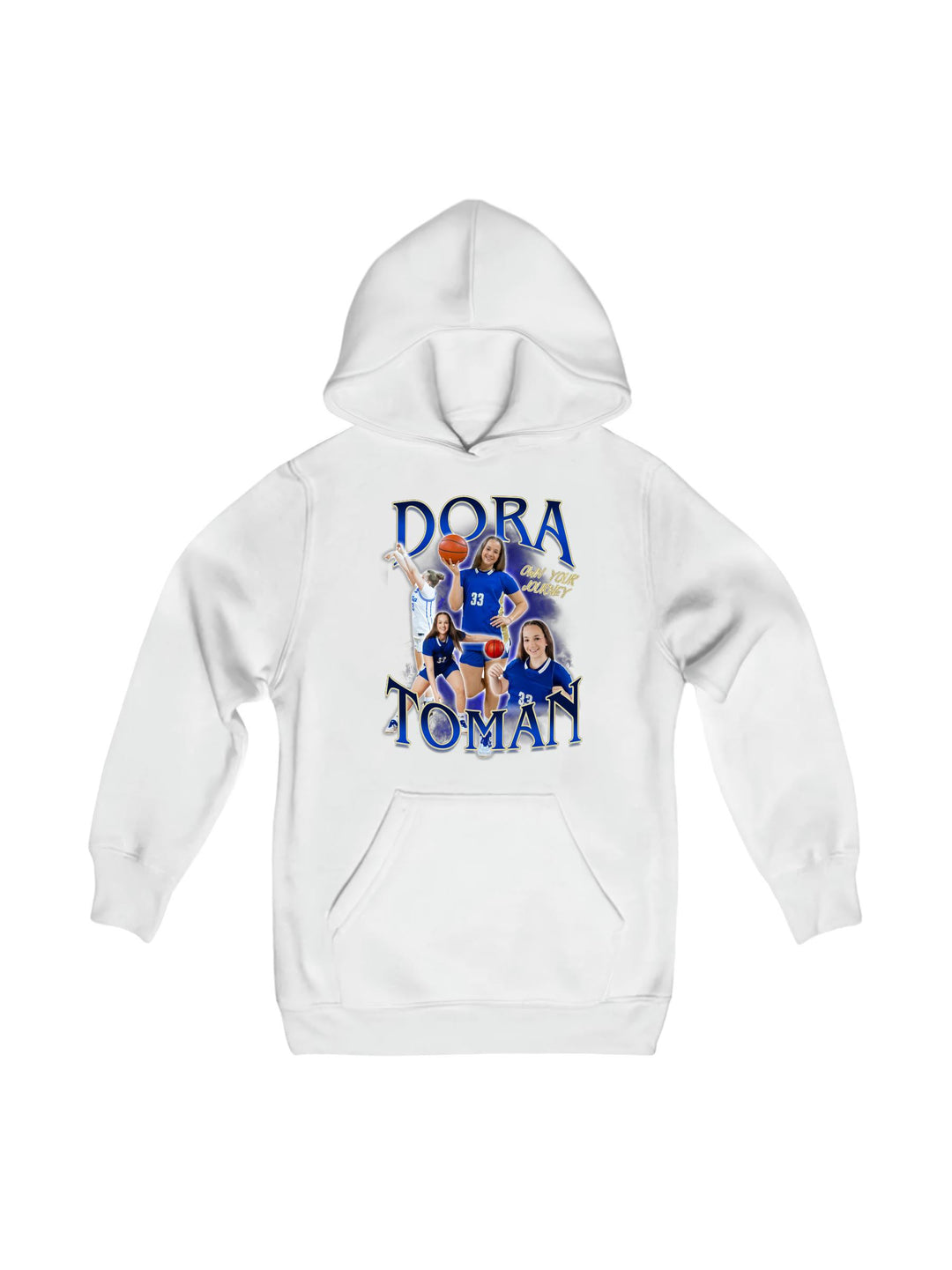 Dora Toman Collage Youth Hoodie