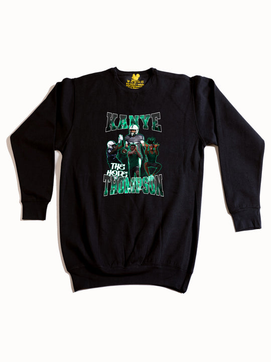 Kanye Thompson Collage Crewneck Sweatshirt