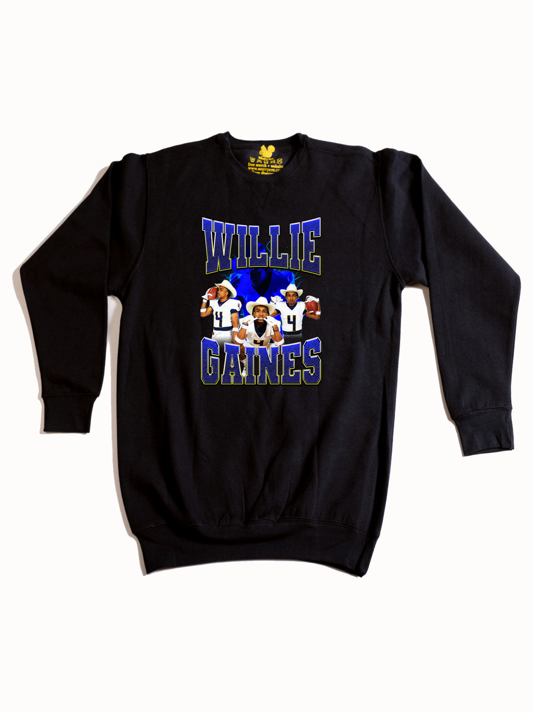 Willie Gaines Collage Crewneck Sweatshirt
