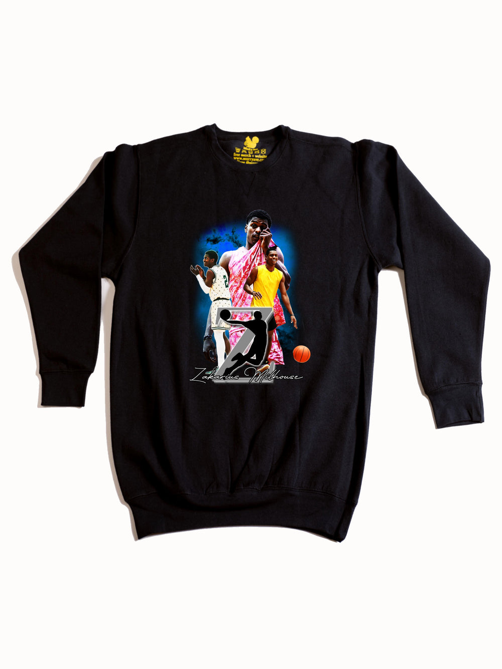 Zakarius Milhouse Collage Crewneck Sweatshirt