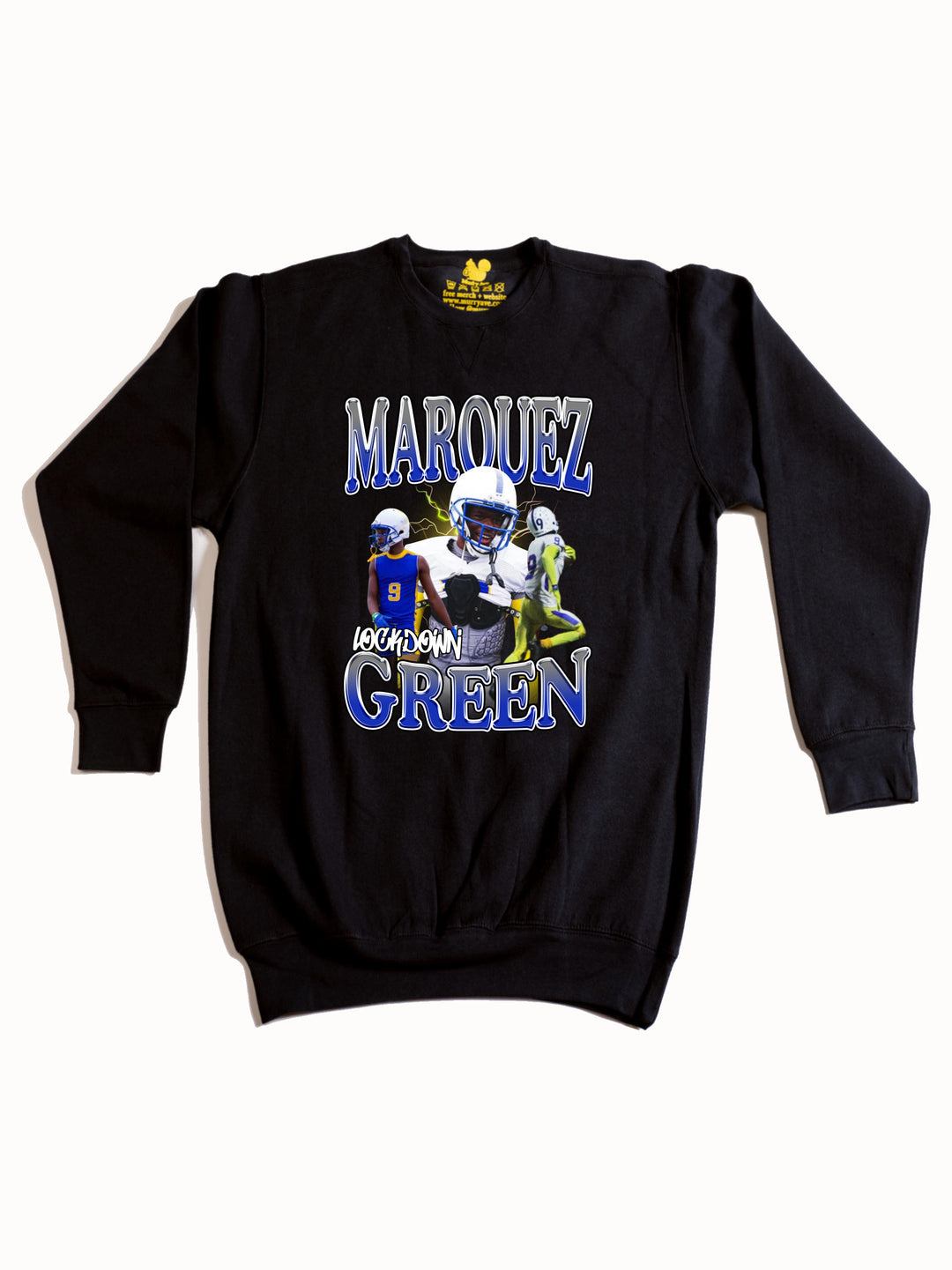 Marquez Green Crewneck Sweatshirt