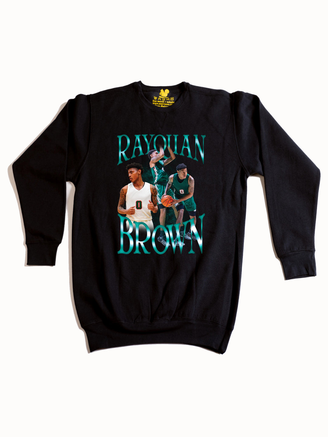 Rayquan Brown Crewneck Sweatshirt