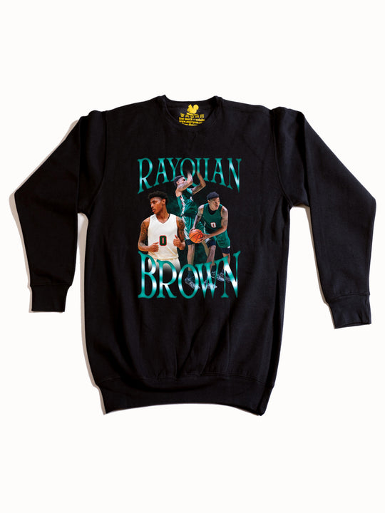 Rayquan Brown Crewneck Sweatshirt