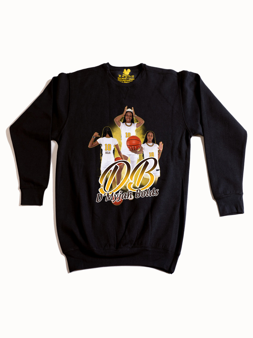 DMyjah Bolds Initials Crewneck Sweatshirt
