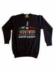 I Survived Dark Crewneck Sweatshirt