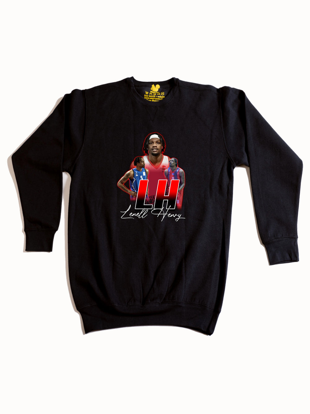 Lenell Henry Collage Crewneck Sweatshirt