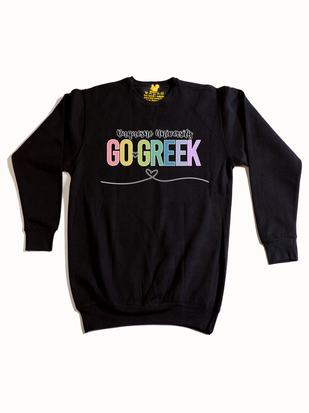 Duquesne Greek Life Crewneck Sweatshirt