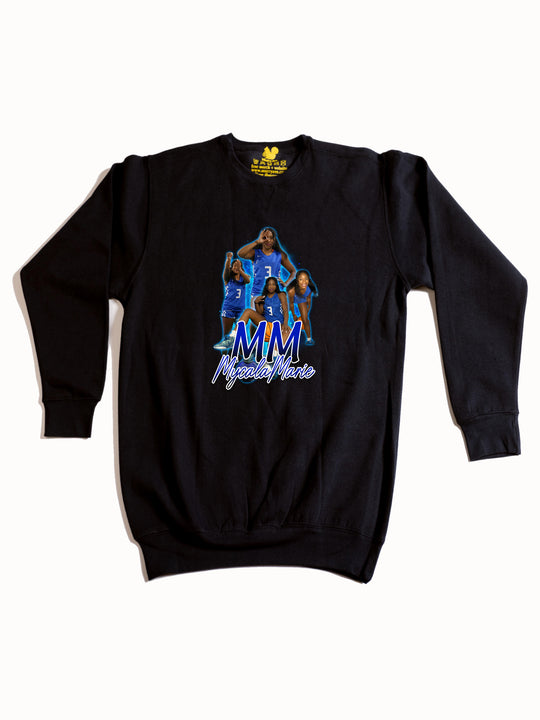 Mycala Marie Collage Crewneck Sweatshirt
