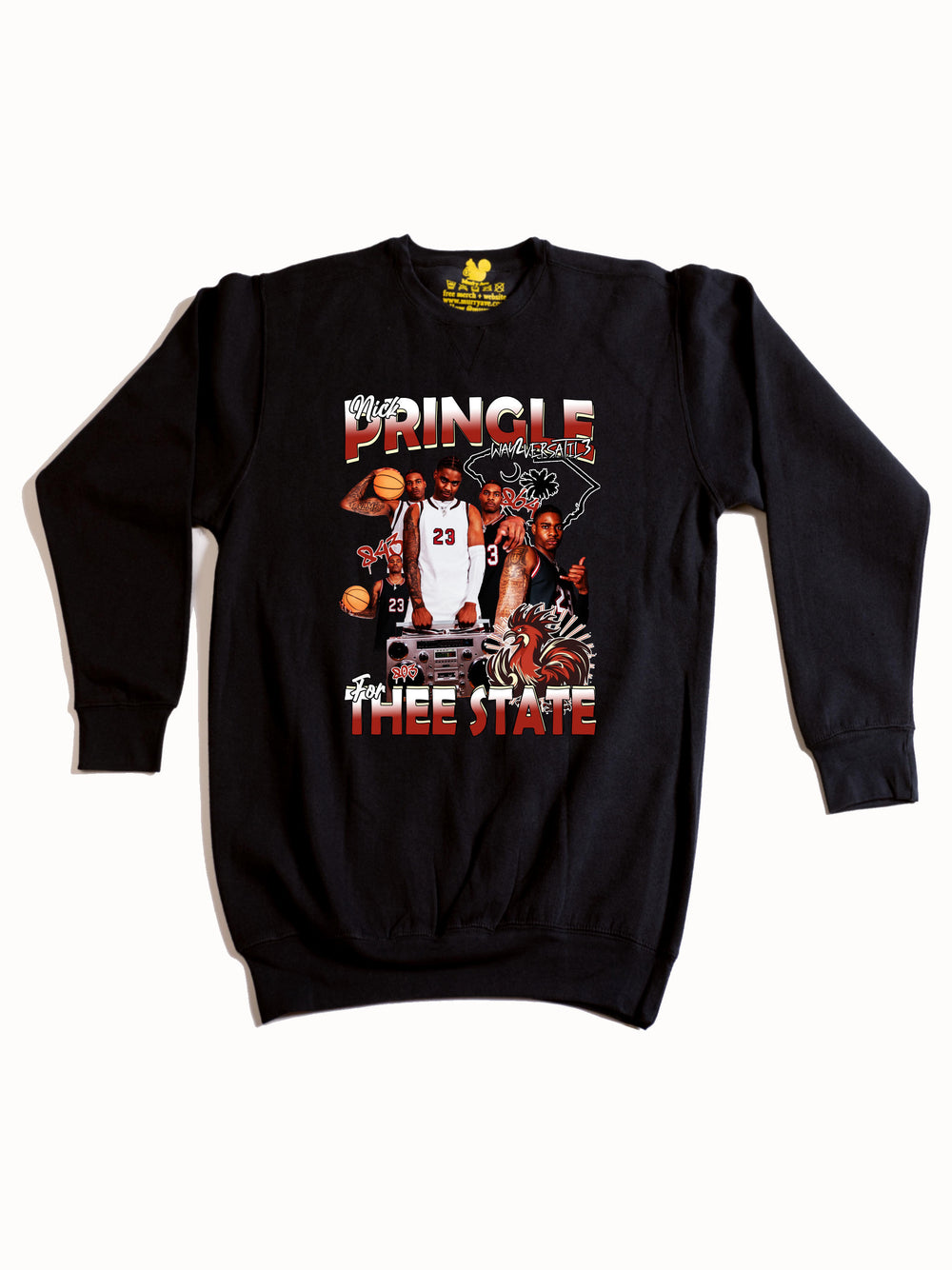 Nick Pringle Collage Crewneck Sweatshirt