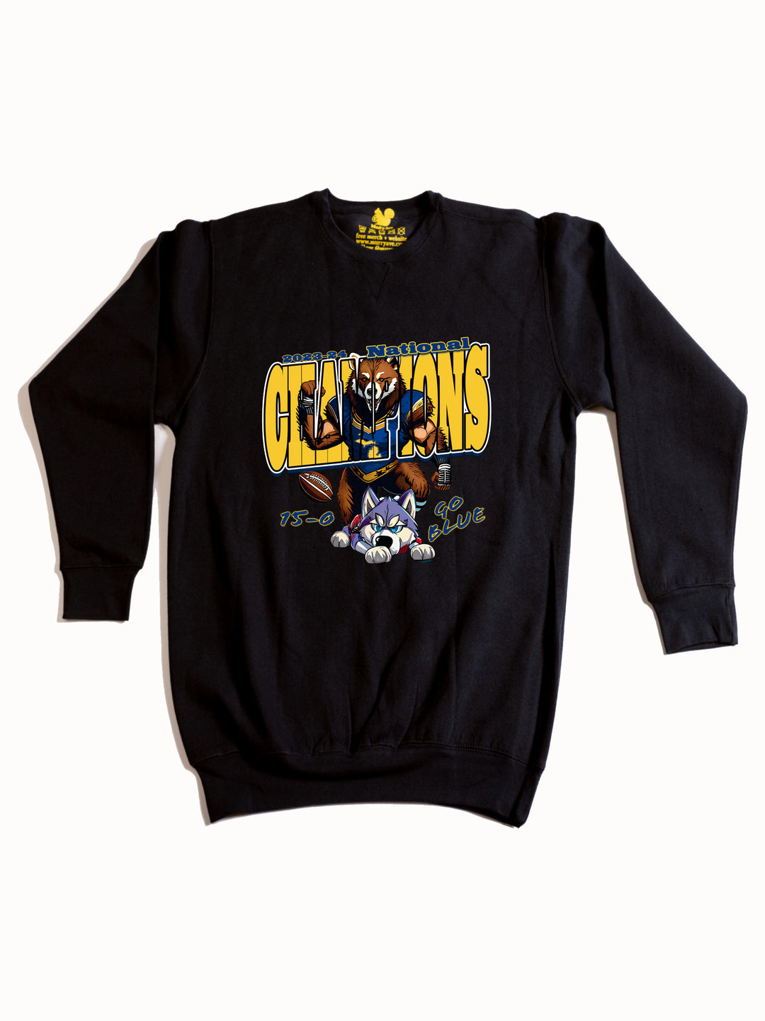 Michigan National Champs  Crewneck Sweatshirt