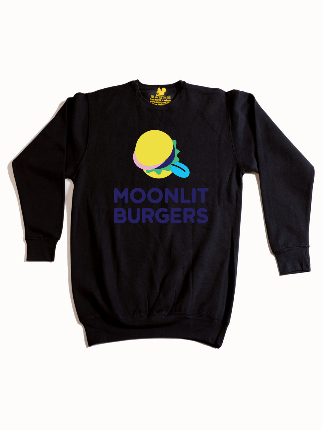 Moonlit Burgers Crewneck Sweatshirt