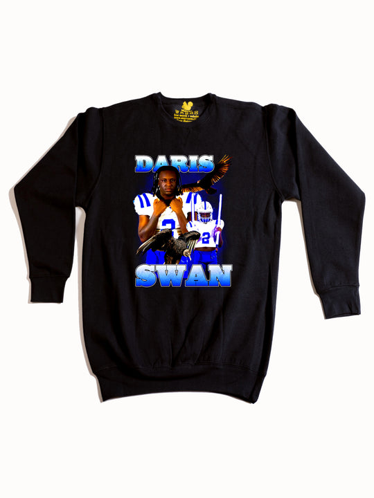 Daris Swan Crewneck Sweatshirt