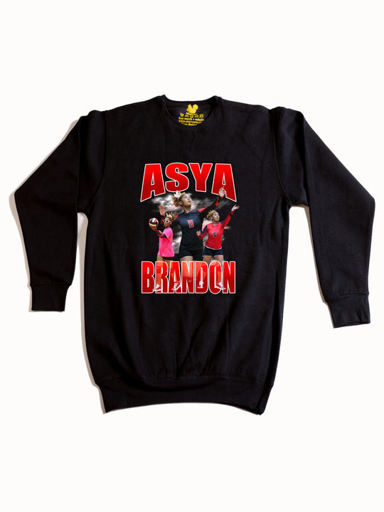 Asya Brandon Crewneck Sweatshirt