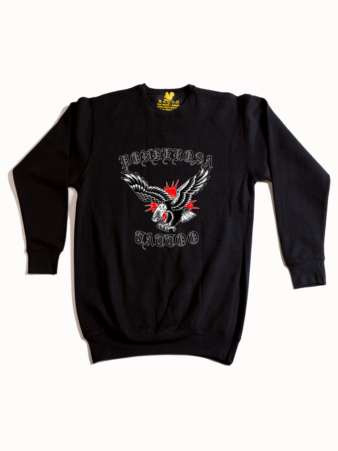 Ponderosa Tattoo Crewneck Sweatshirt
