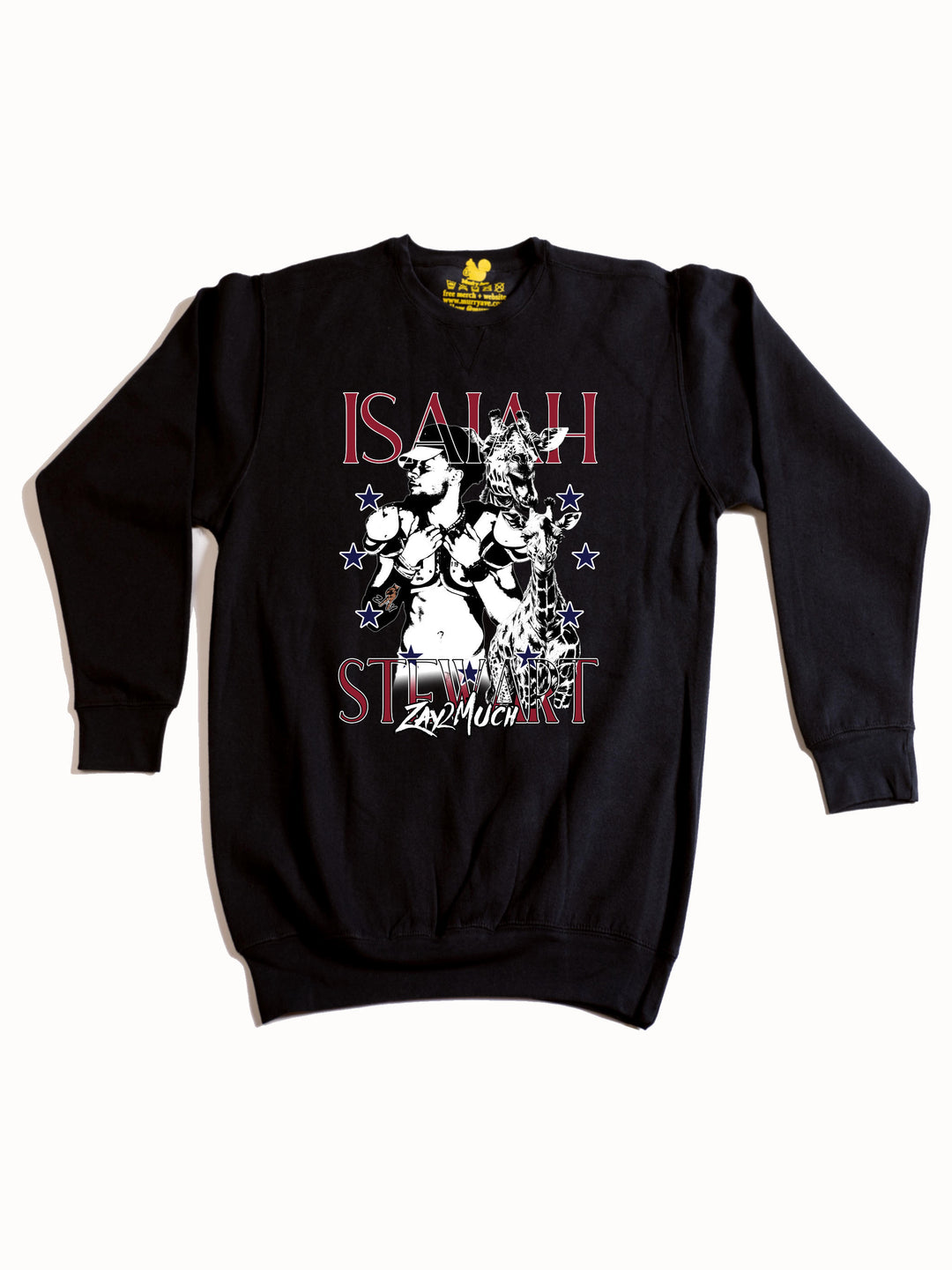 Isaiah Stewart Collage Crewneck Sweatshirt