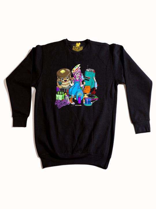 Pancakes and Booze  Crewneck Sweatshirt