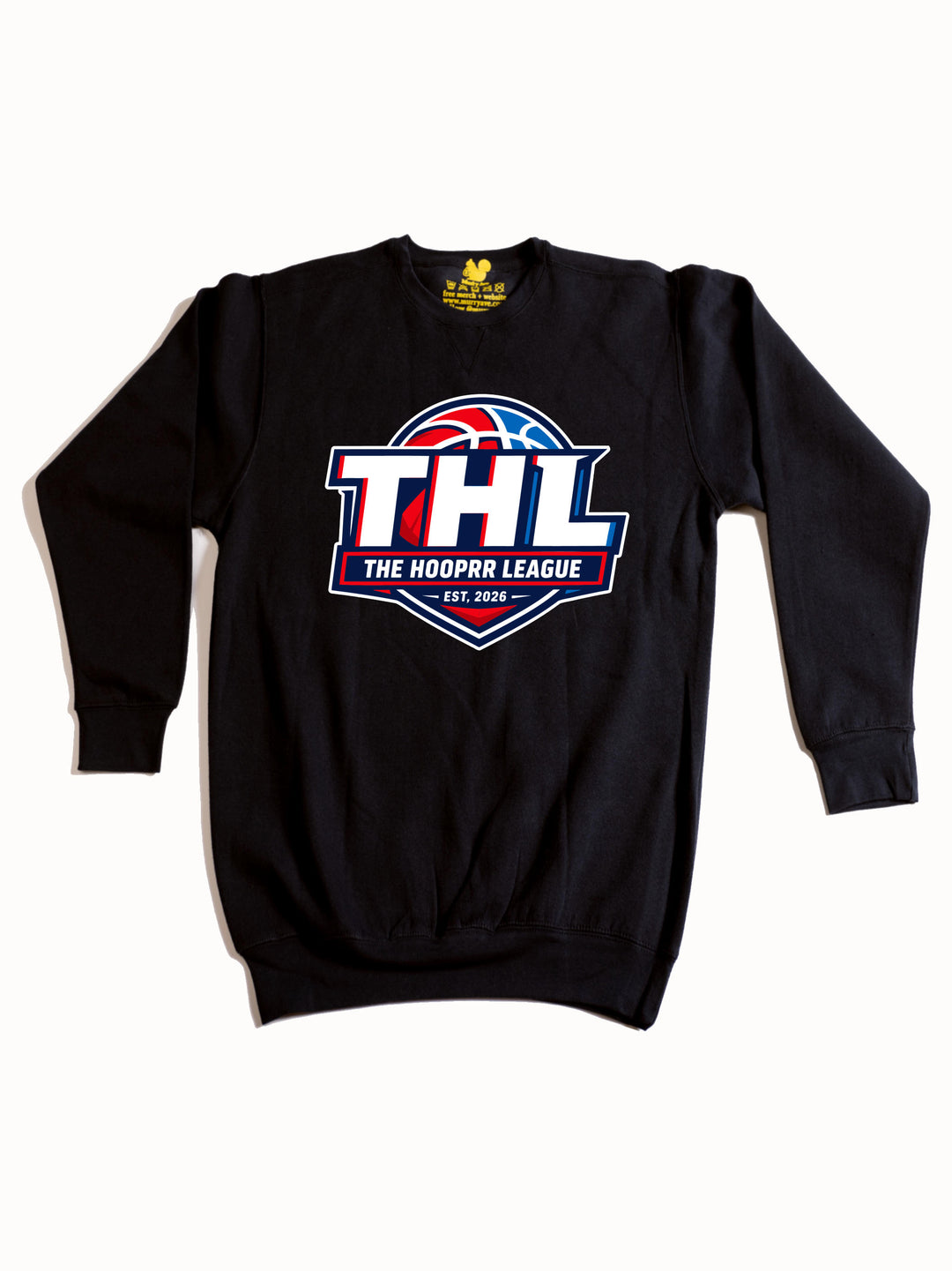 The Hooprr League Logo Crewneck Sweatshirt