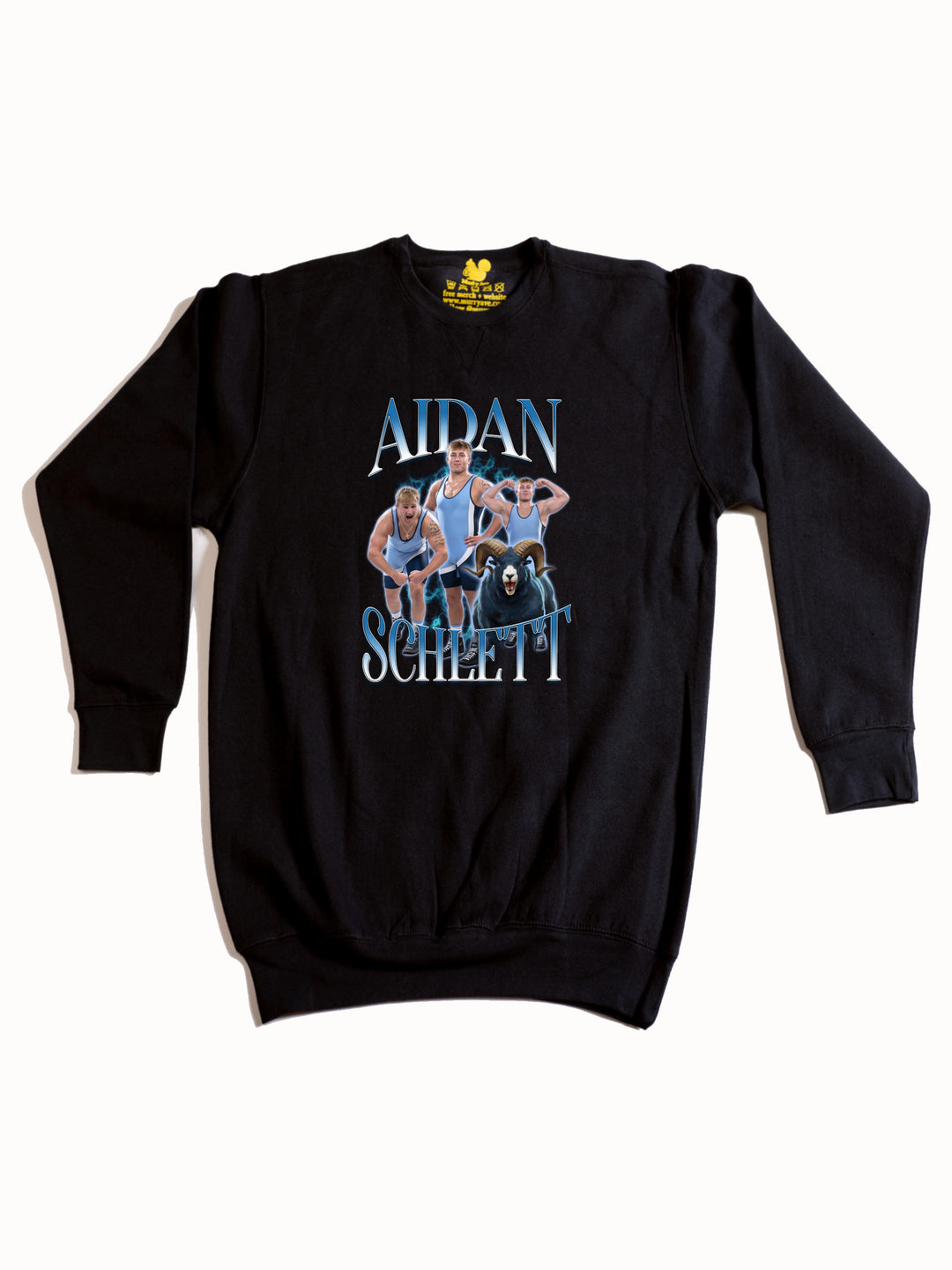 Aidan Schlett Collage Crewneck Sweatshirt