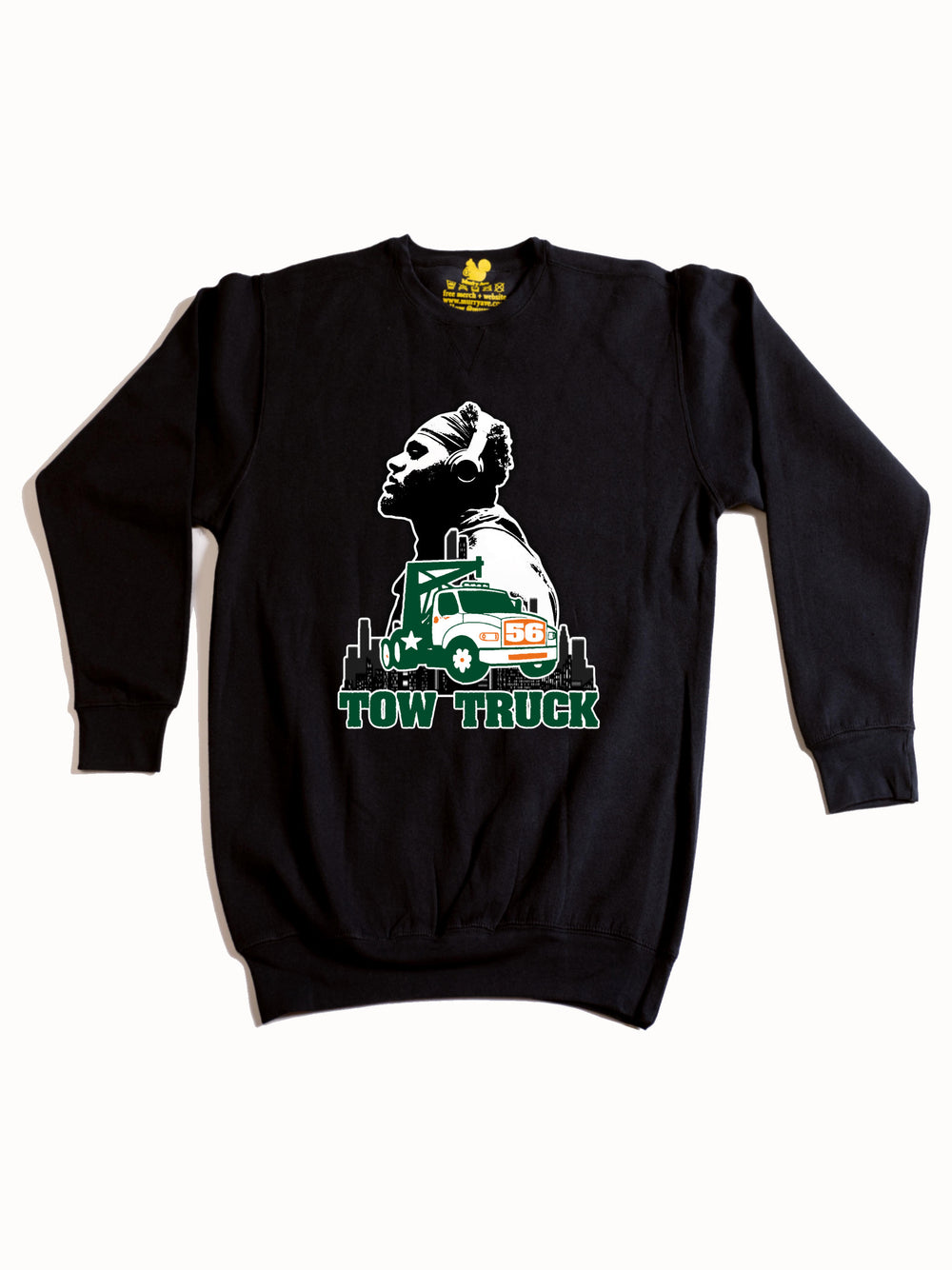 Tow Truck Crewneck Sweatshirt