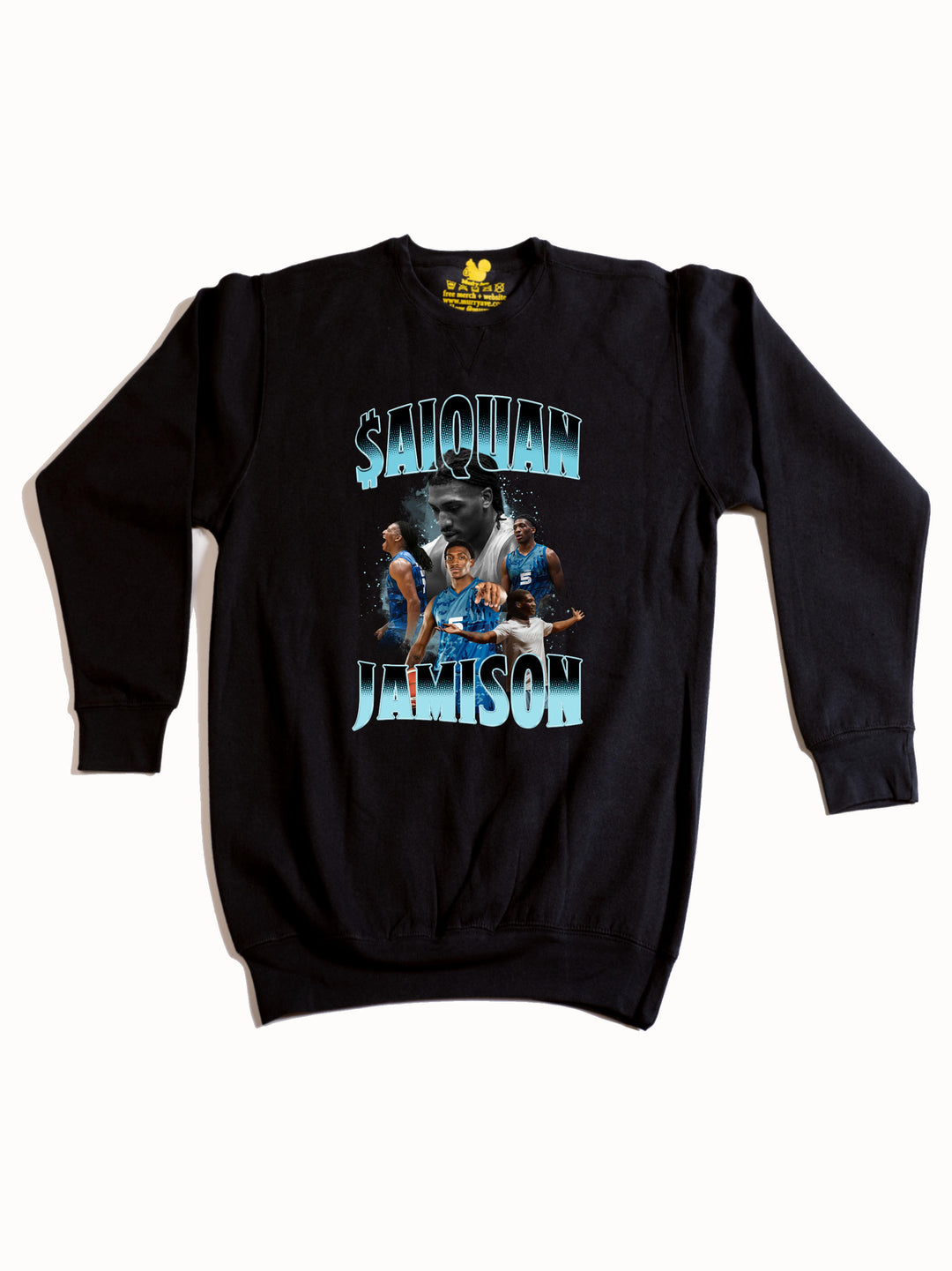 Saiquan Jamison Collage Crewneck Sweatshirt