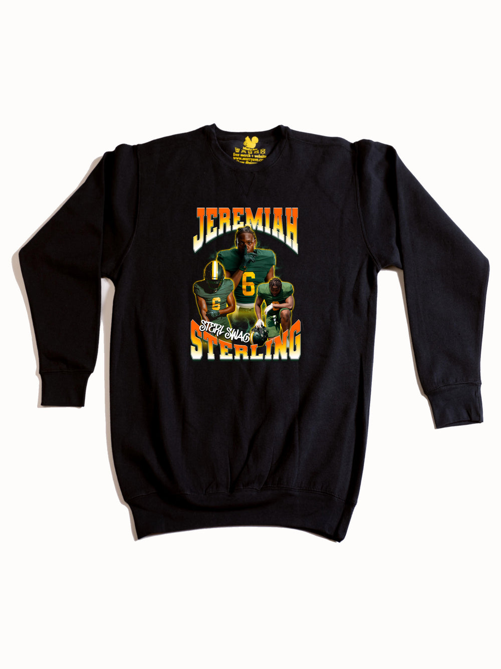 Jeremiah Sterling Collage Crewneck Sweatshirt