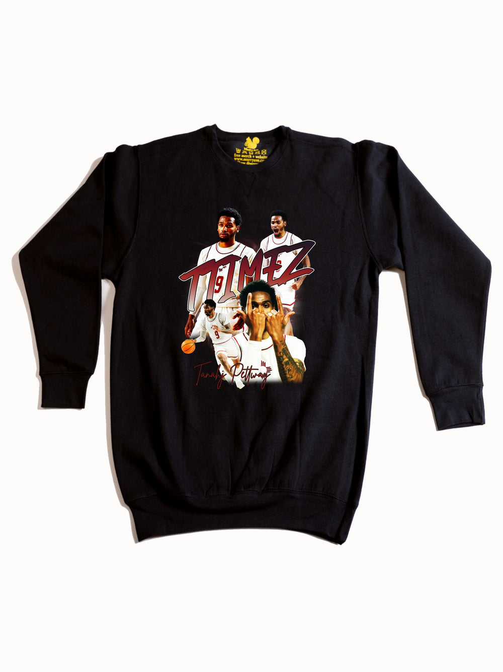 Tanahj Pettway Collage Crewneck Sweatshirt