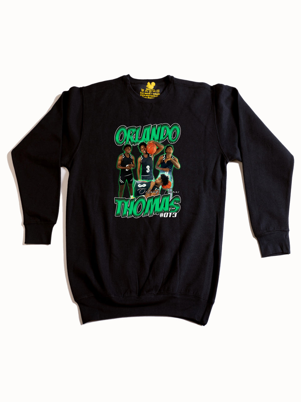 Orlando Thomas Collage Crewneck Sweatshirt