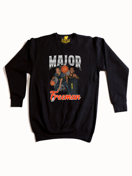 Major Freeman Collage Crewneck Sweatshirt