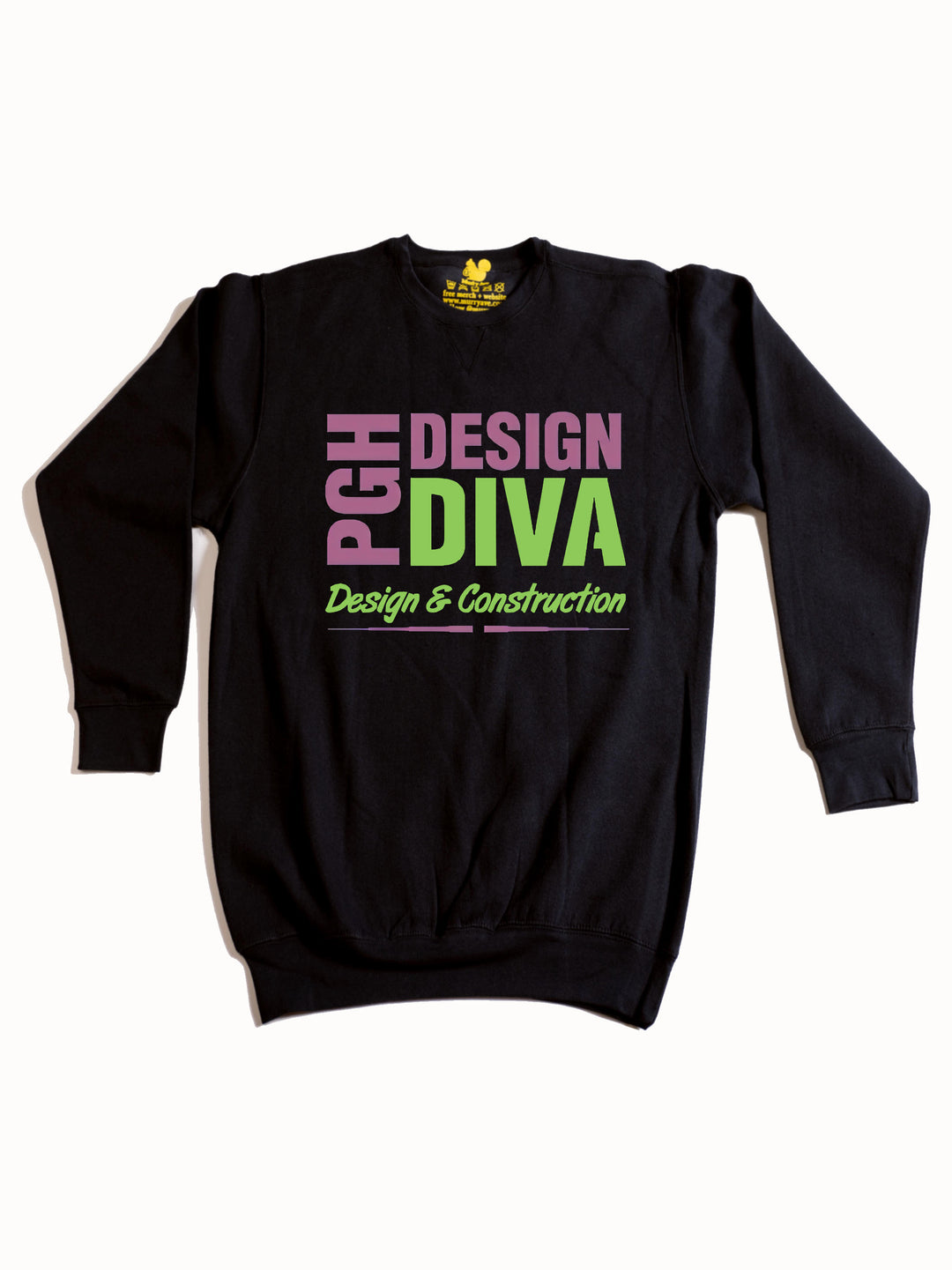 PGH Design Diva Crewneck Sweatshirt