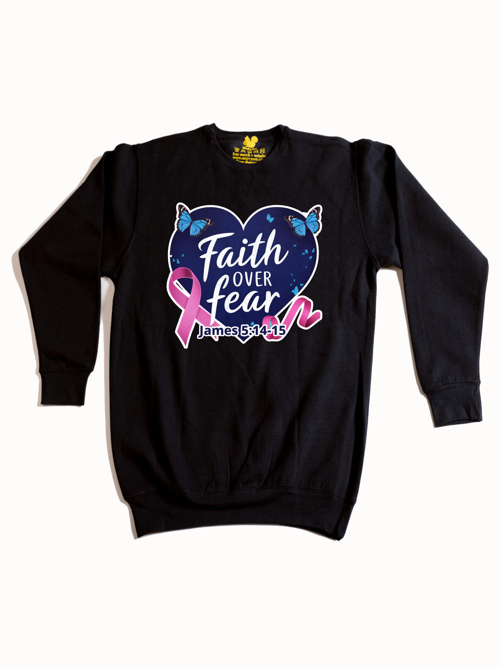 Faith Over Fear Crewneck Sweatshirt