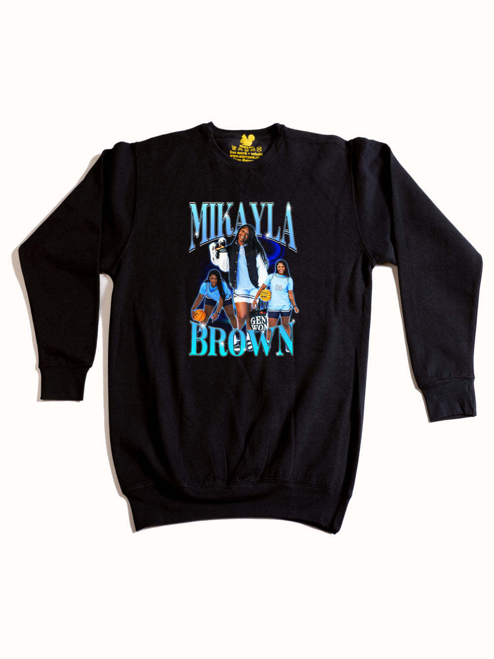 Mikayla Brown Collage Crewneck Sweatshirt