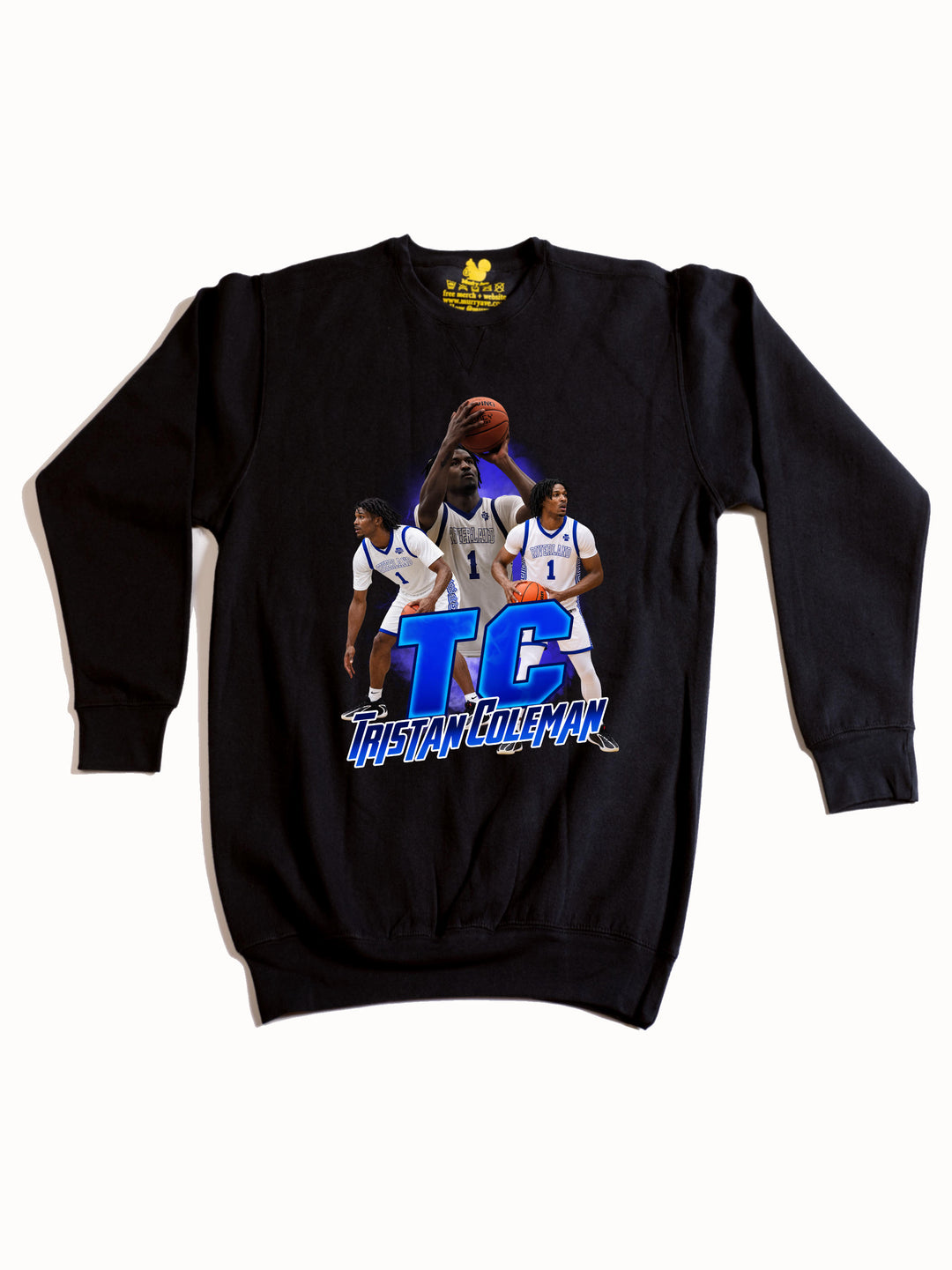 Tristan Coleman Initials Crewneck Sweatshirt