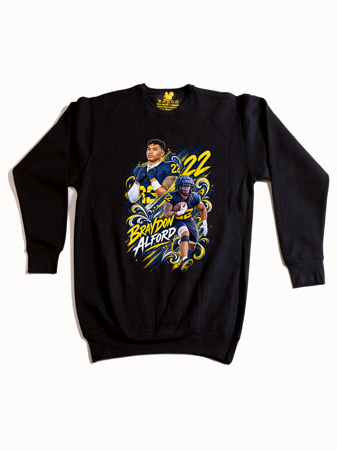 Braydon Alford Collage Crewneck Sweatshirt