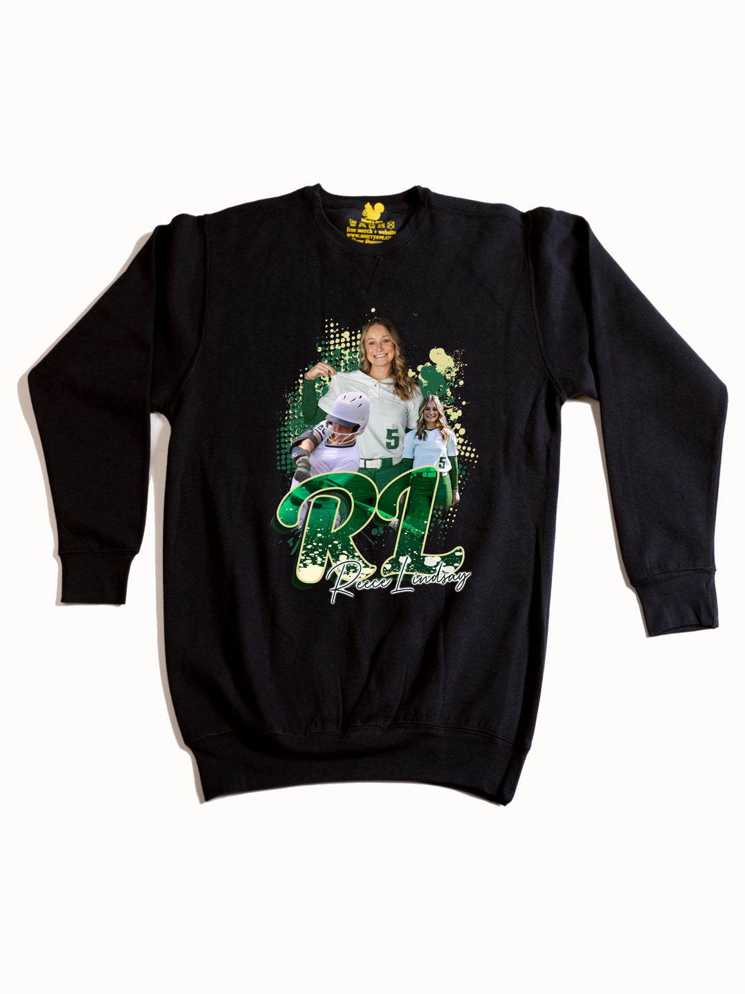 Reece Lindsay Initials Crewneck Sweatshirt