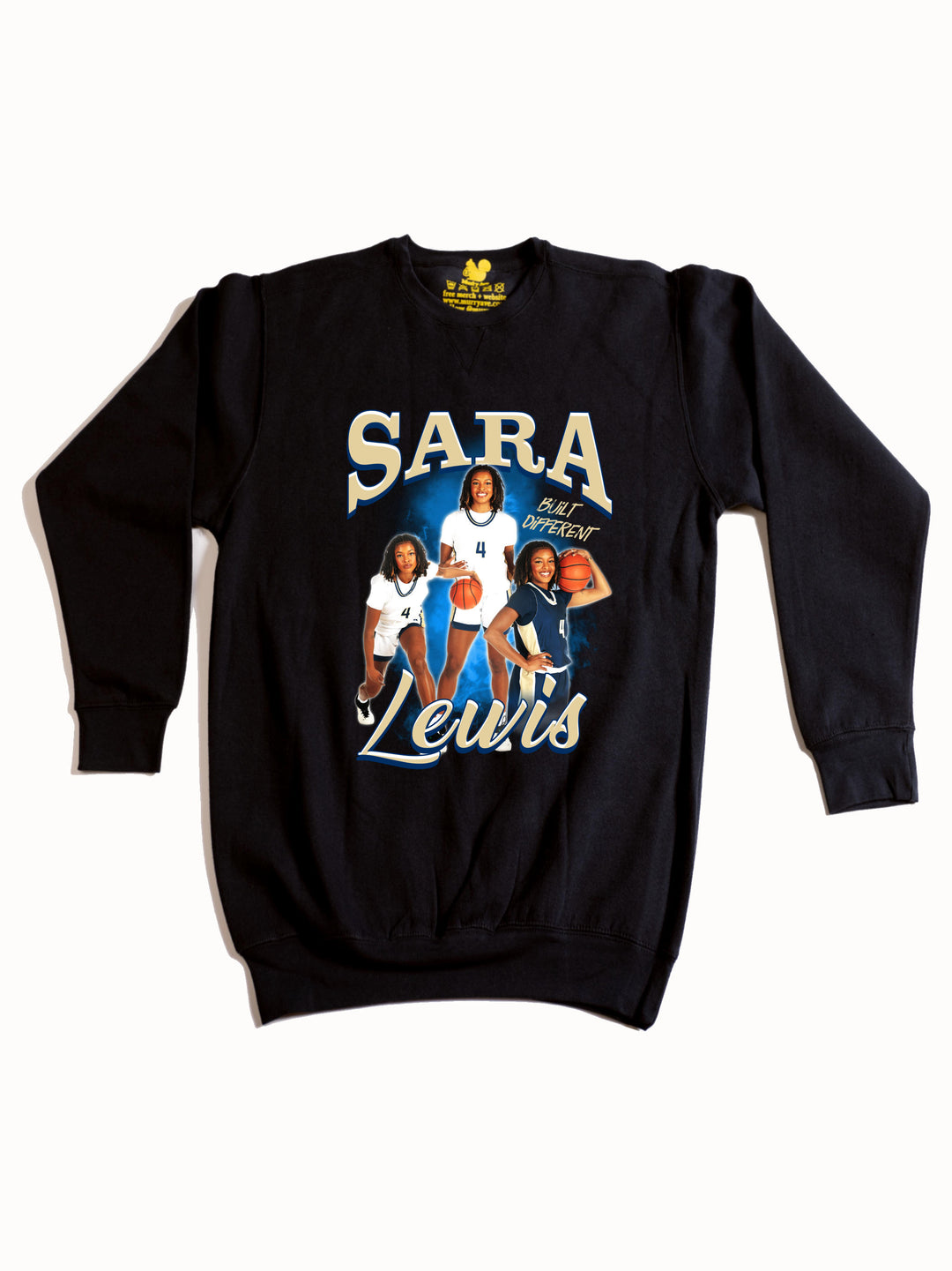 Sara Lewis Collage Crewneck Sweatshirt