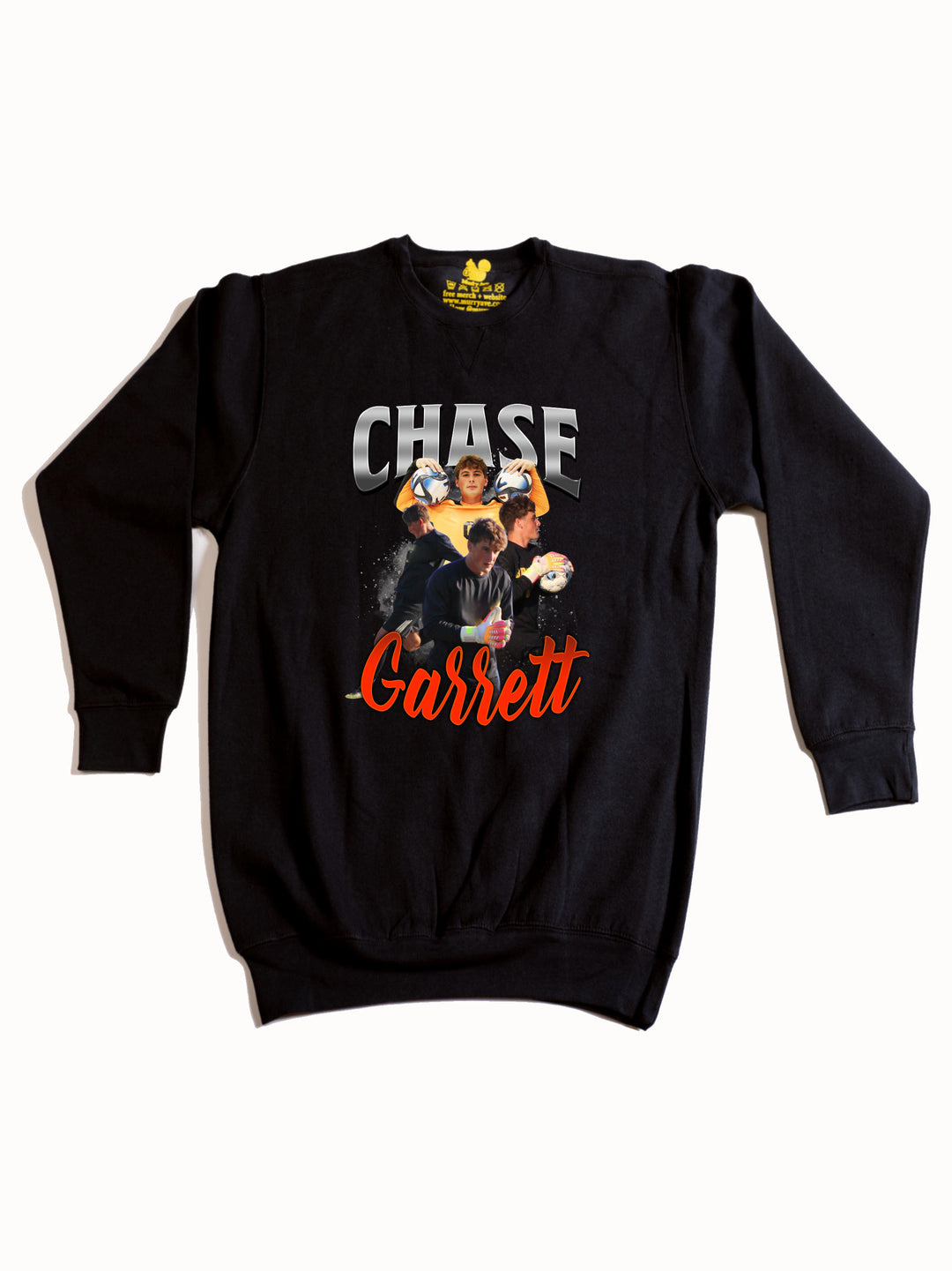 Chase Garrett Collage Crewneck Sweatshirt