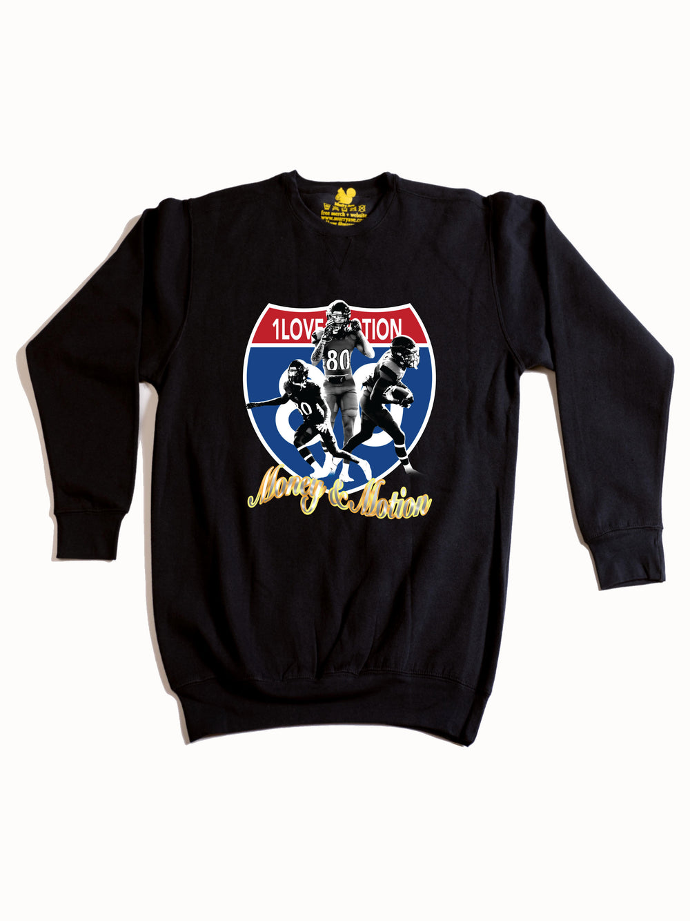 Money and Motion Crewneck Sweatshirt