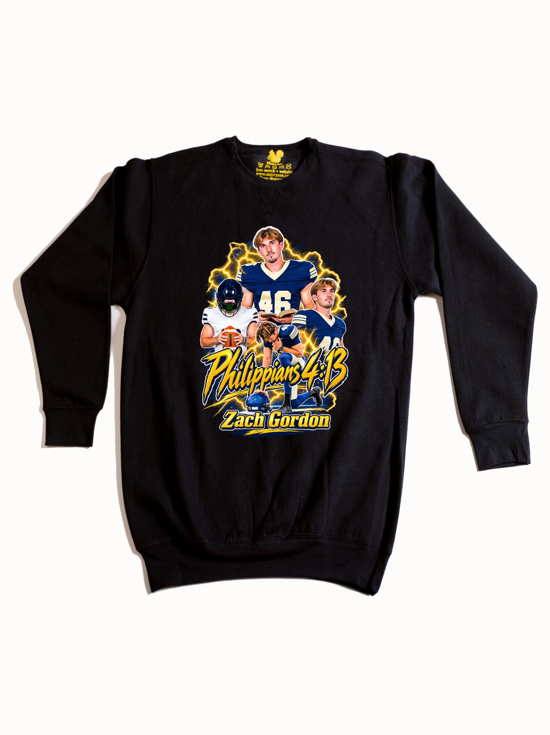 Zach Gordon Collage Crewneck Sweatshirt