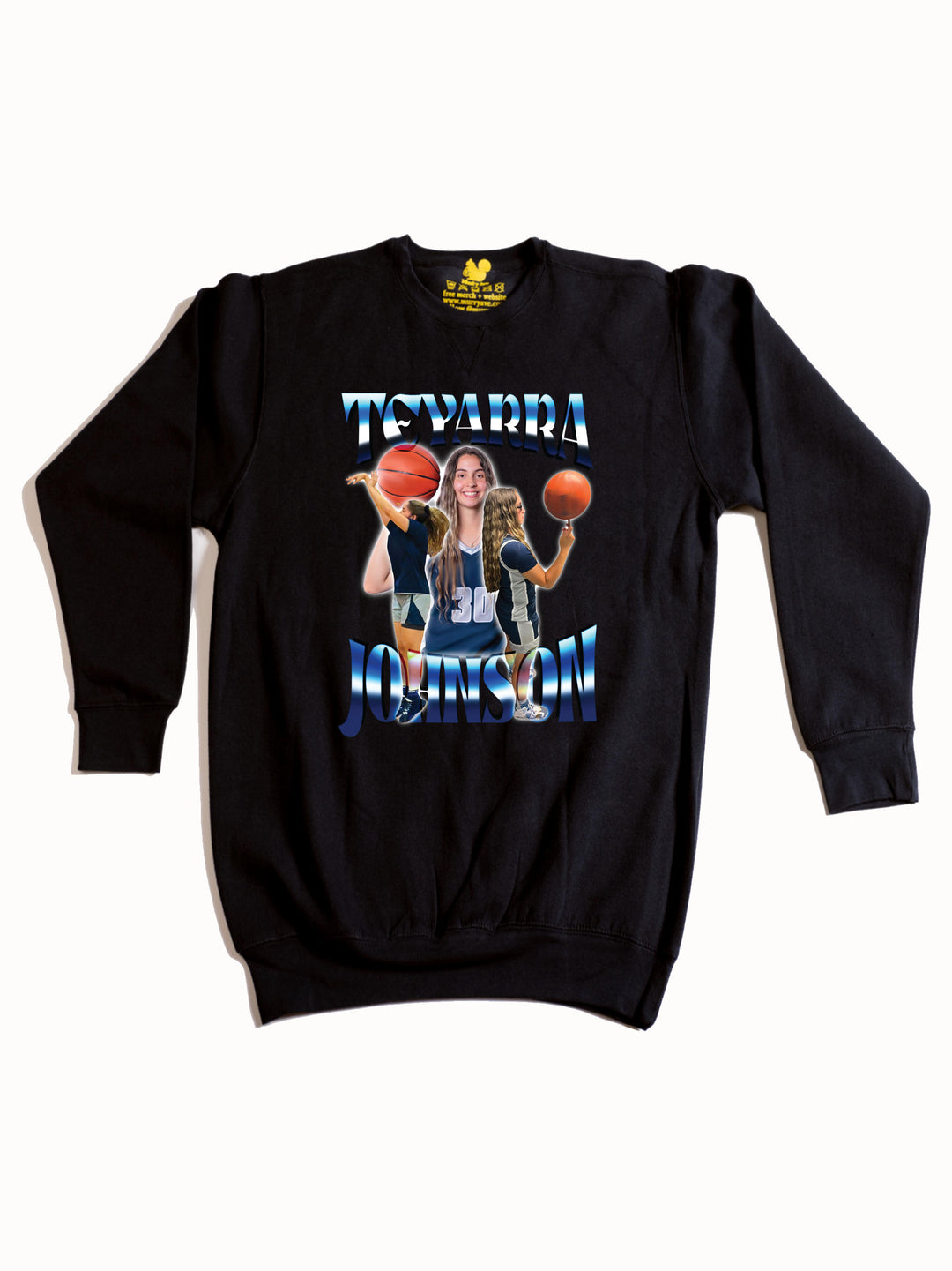 Teyarra Johnson Crewneck Sweatshirt