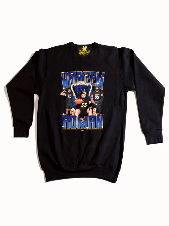 Wahkeem Roman Collage Crewneck Sweatshirt