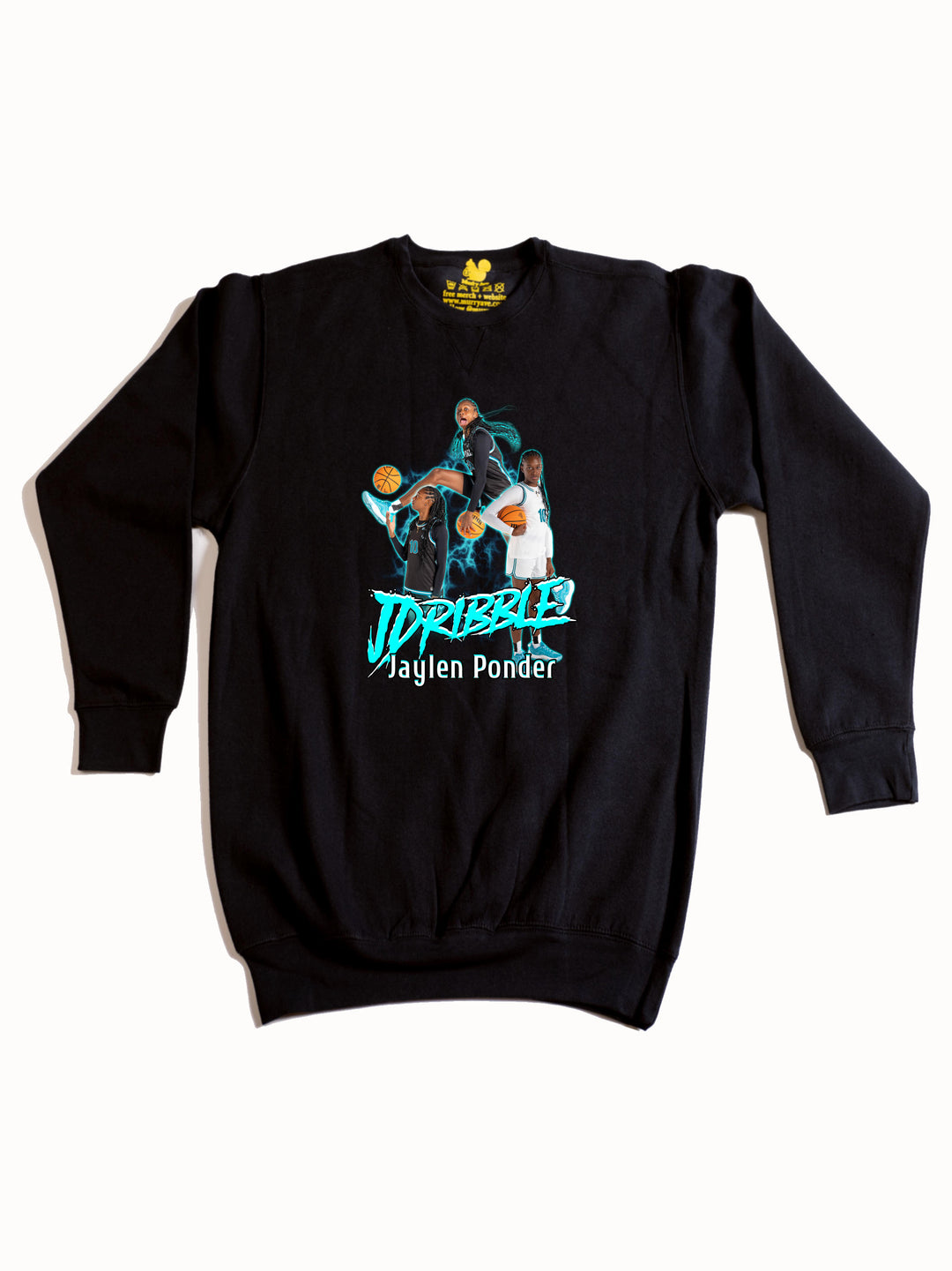 Jaylen Ponder Collage Crewneck Sweatshirt