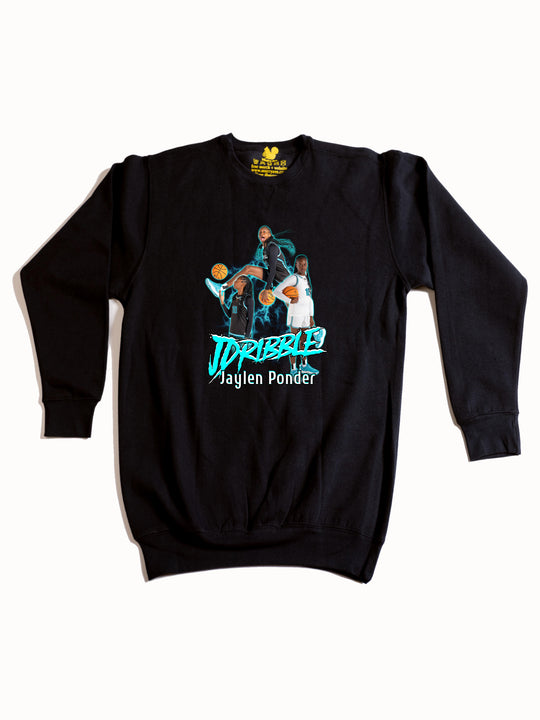 Jaylen Ponder Collage Crewneck Sweatshirt