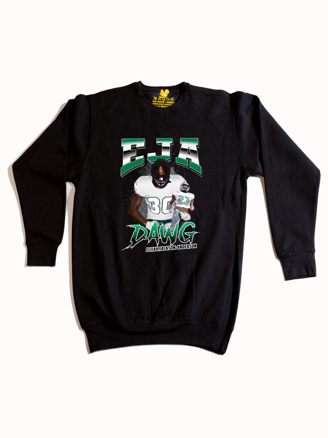Elijah Jackson Anderson Collage Crewneck Sweatshirt